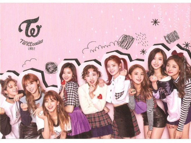 미개봉CD) 트와이스 (Twice) - TWICEcoaster : LANE 2 (B Ver.) 프리오터 베너핏 포토카드세트 포함