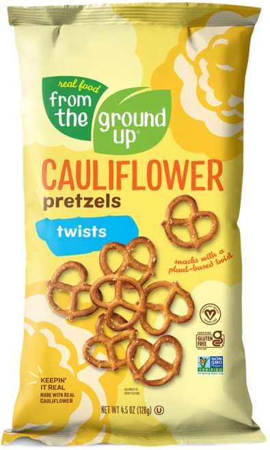 프롬더그라운드업 콜리플라워 프레첼 트위스트, 1개, 128g