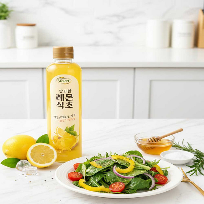 바람길 맛더한 레몬식초 500ml, 1개