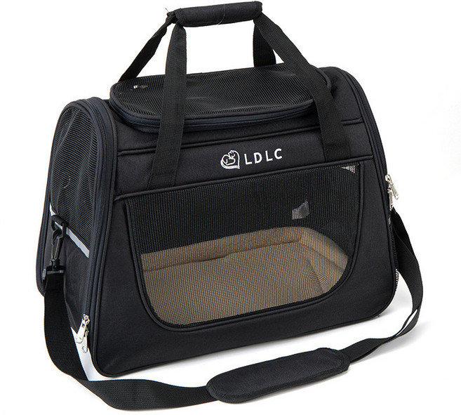 LDLC 寵物拉桿包 52x35x28cm, M黑色, 1個