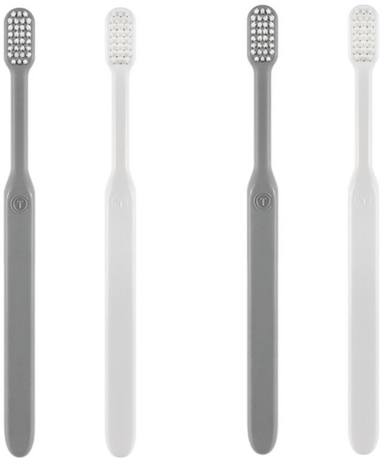 오프리케어 성인용 미세모칫솔 국산 치과칫솔, 1개, 4개입