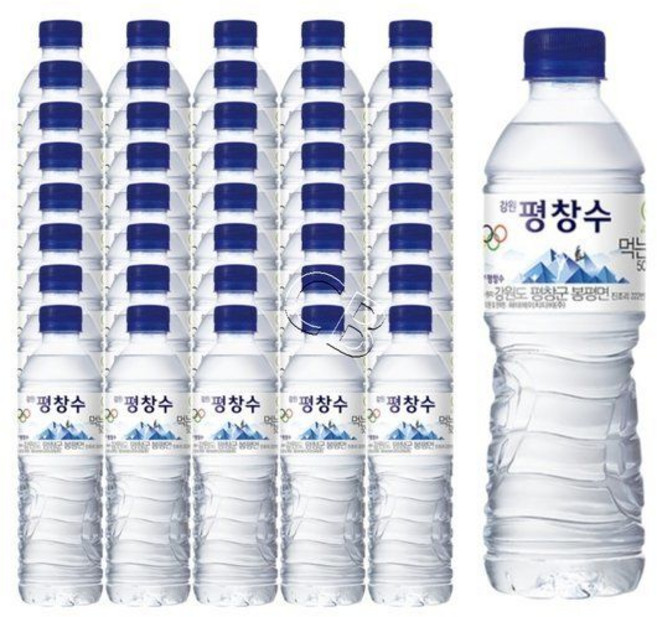 테온셀 강원평창수 생수 무라벨 500ml 40병