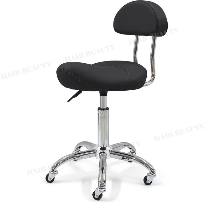 모에타 루쏘 승마형 등 보조의자 71번, 1개, 블랙