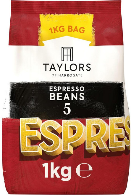영국 테일러오브히로게이트 Taylors of Harrogate Espresso Coffee Beans 에스프레소 홀빈 원두커피, 1개, 1kg, 홀빈(분쇄안함)