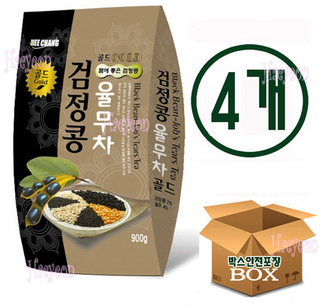 희창 검정콩 율무차 골드, 900g, 4개, 900g