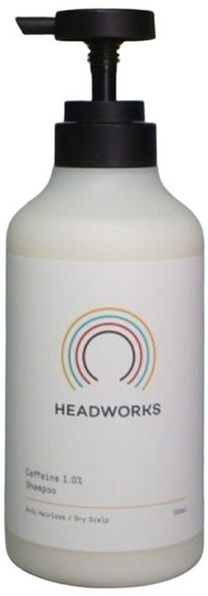 헤드웍스 카페인 탈모케어 샴푸 500ml (지성용), 1개