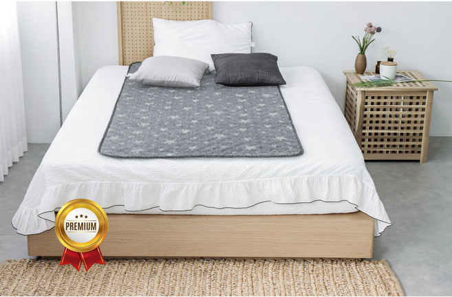 코멜리 국내산 전자파안심 탄소열선 탄소매트, 싱글