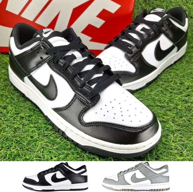 정품 나이키 덩크 로우 범고래 운동화 스니커즈 +리넨파우치