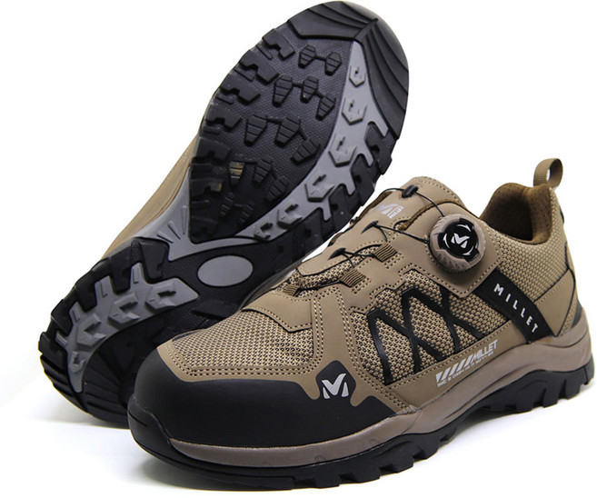 밀레 4인치 방수안전화 사막화 다이얼 작업화 M-04