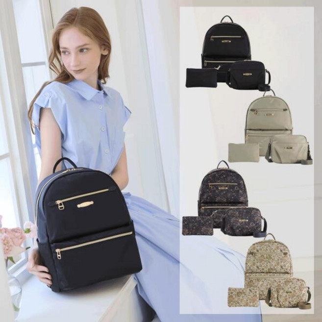 에버라스트 리나 백팩 크로스백 3종세트 나일론 경량 캐주얼 가방 4color