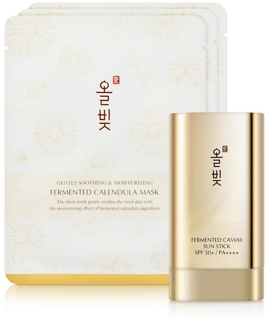 [올빚] 올빚 캐비어발효 선스틱 기획세트 (P003074485), 1개