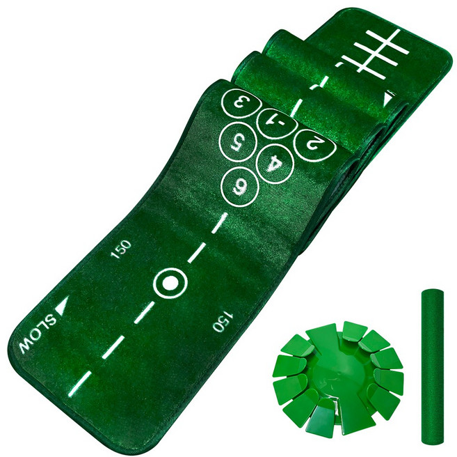 국내생산 볼궤적 실내 퍼팅매트+지우개봉+홀컵, 25*200cm_초소, 1개