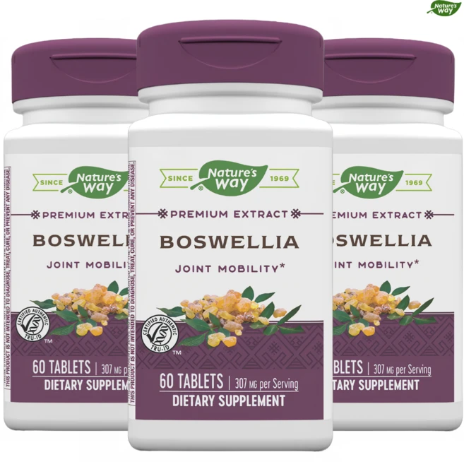 [60정] 네이처스웨이 Natures Way 보스웰리아 307mg 60정, 3개, 60정 - 쿠팡