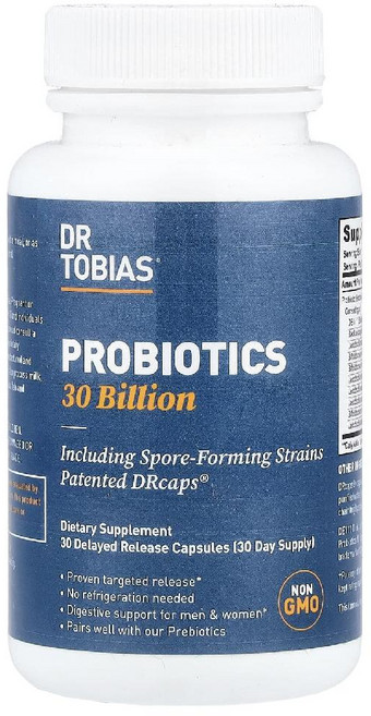 닥터토비아스 프로바이오틱스 300억 캡슐30정 프로바이오틱 PROBIOTIC PROBIOTICS, 1개