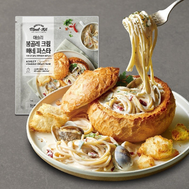 애슐리 봉골레 크림 빠네 파스타 (756G), 1개, 756g