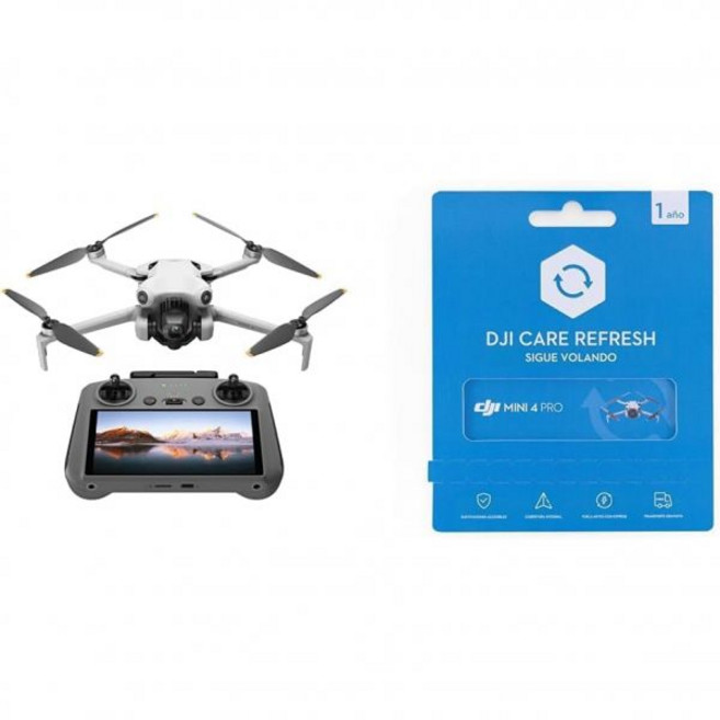 DJI 미니 4 프로 플라이 모어 콤보 RC 2 리모컨 포함 접이식 드론 4K 카메라 무게 249g 미만 34분 비행 시간 추가 배터리 2개 클래스 C0, DJI Mini 4 Pro RC2, With 1-Year Care, 1개, MINI 4 PRO
