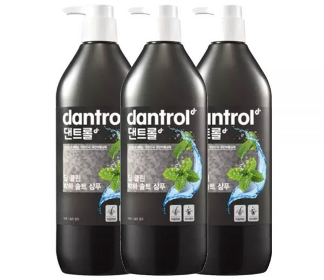 1+1+1 댄트롤 딥클린 박하 대용량 샴푸 820ml교차구매가능, 820ml