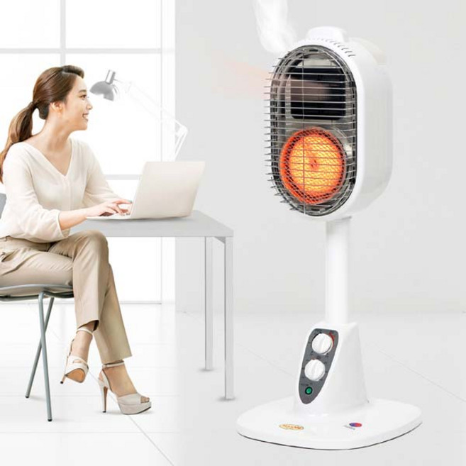 2026년 국내생산 나산전기 전기난로 5평 8평 10평 15평 전기히터, 화이트계열, NS-6600