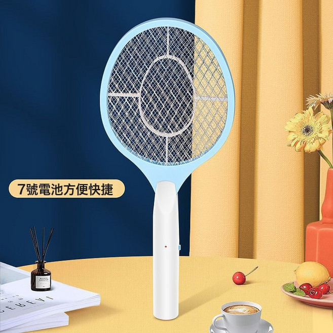 家用電蚊拍三層防護網滅蚊拍出口蒼蠅拍強力耐用電蚊拍, 無規格