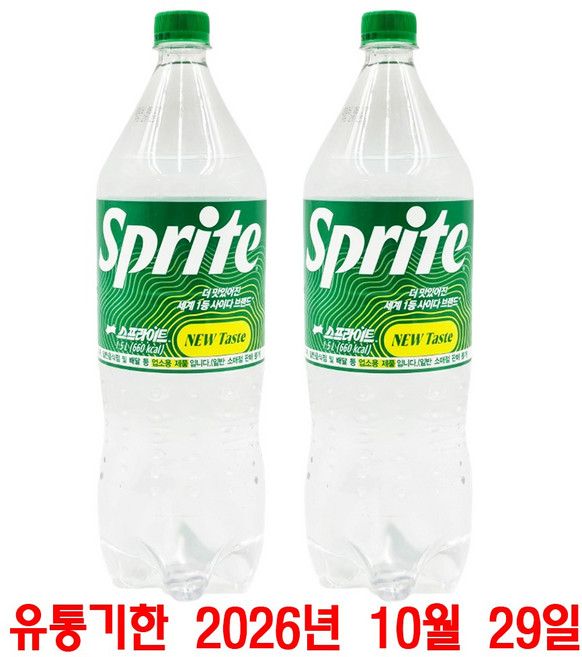 스프라이트 PET 업소용, 1.5L, 12개