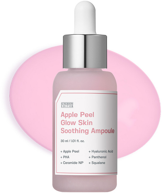 성분에디터 핑크 사과 모공 수축 히알루론산 앰플, 30ml, 1개