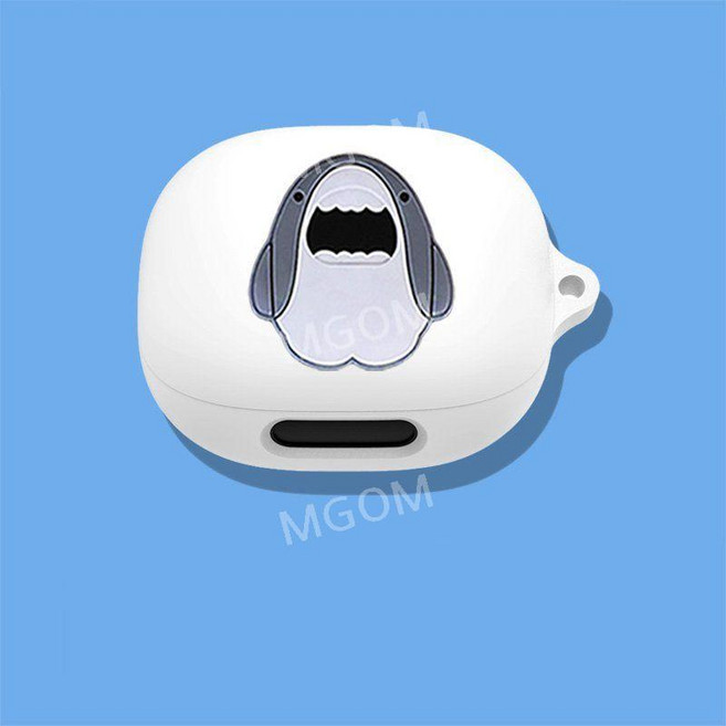 리버티4프로 케이스 호환 이어폰 Liberty4 Pro 커버 보호 사운드코어 Soundcore, 리버티4 프로, 화이트 샤크