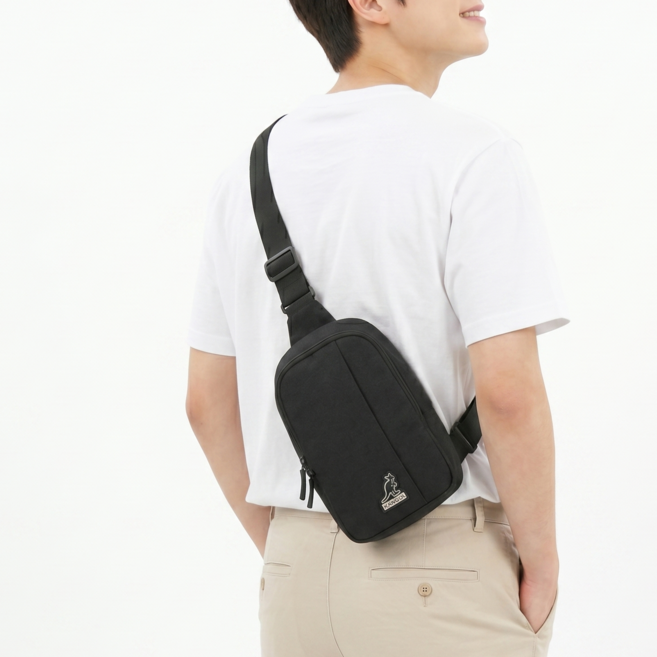 [동글정품] 캉골 소풍 여행 미니 슬링백 크로스백