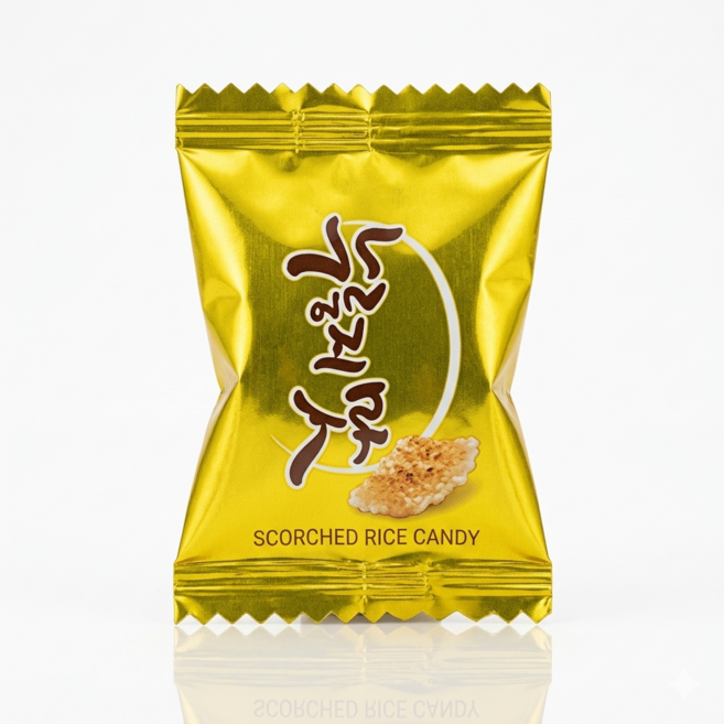 누룽지맛 하드캔디, 4개, 15g