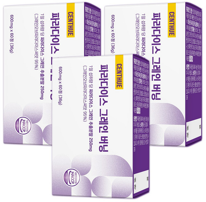 파라다이스 그레인 버닝, 3개, 60정