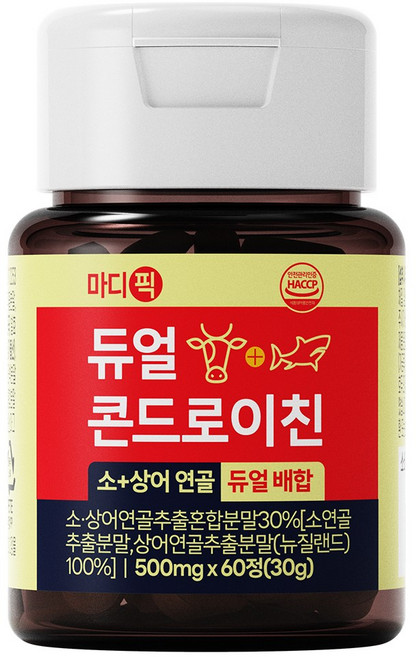 마디픽 듀얼연골 콘드로이친 MBP, 1개, 60정
