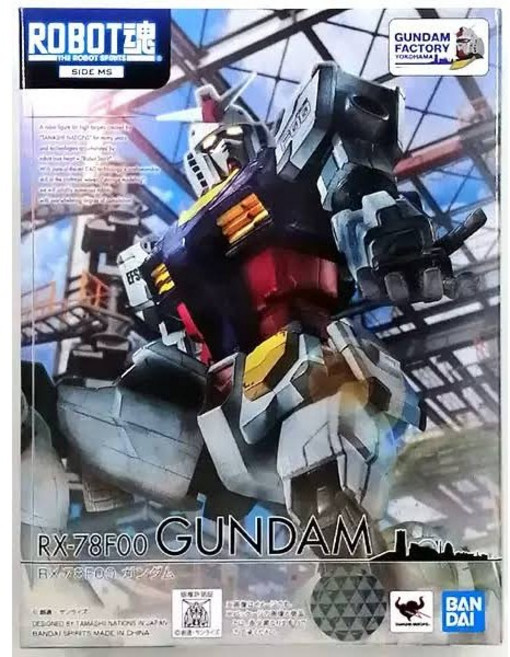 BANDAI ROBOT魂 RX-78F00 GUNDAM 鋼彈 橫濱會場限定版, 1個, 本體 全新未拆