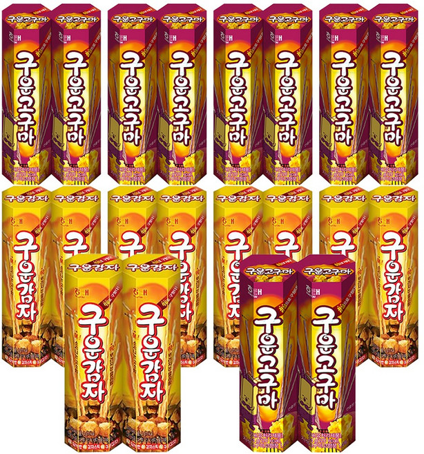 구운감자 24g 2번들 + 구운고구마 24g 2번들 5개씩 (총10개), 1개, 480g