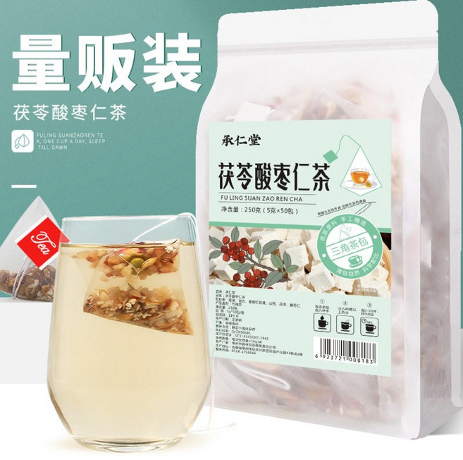 산조인 복령 백합차 250g 꽃차 삼각티백, 5g x 50포, 1개, 1g, 1개입