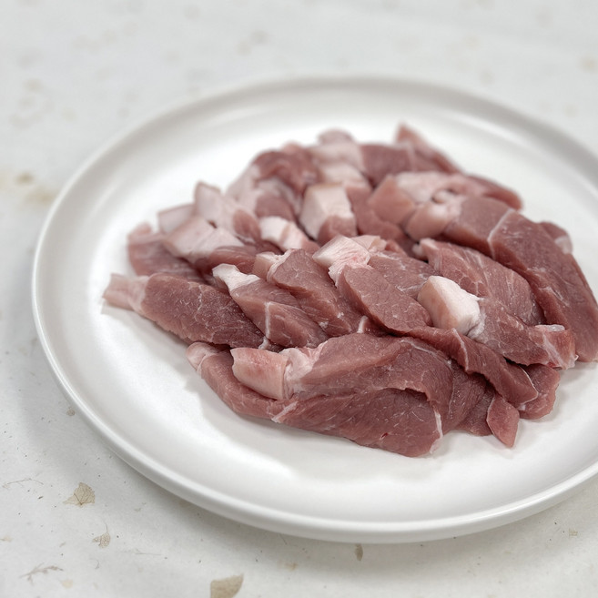 한돈 앞다리살 [찌개용] 300g 600g / 삼겹살 목살 돼지갈비 앞다리살 찌개용 캠핑 항정살 제육볶음, 앞다리찌개, 1개