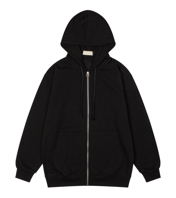 셋더트랜드 국내제작 오버핏 후드집업