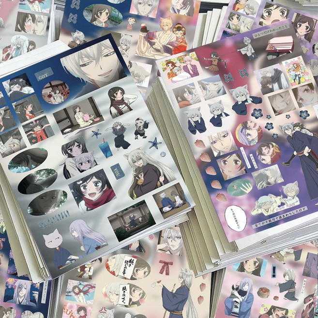 로테오 일본 애니 다꾸 스티커, 오늘부터신령님A, 1세트