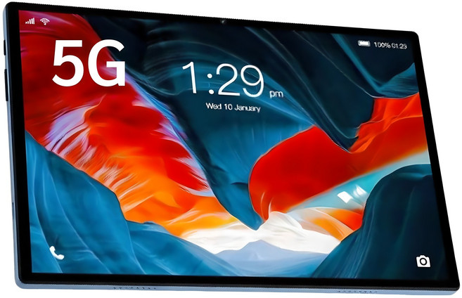 로망티스메 태블릿 PC LTE 게임용 인강용 윈도우 가성비 5G Pad Pro, 스카이 블루, 512GB, Wi-Fi+Cellular