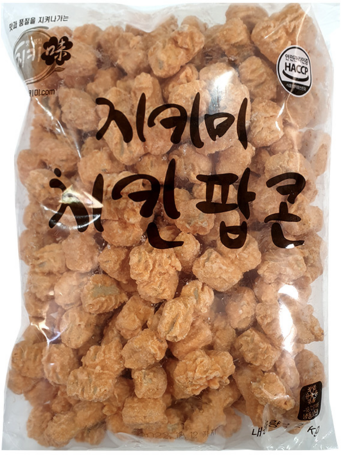 [지키미] 팝콘치킨/2kg_식자재쇼핑몰_푸드왕, 2kg, 3개