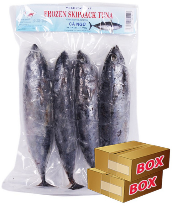 베트남생선 냉동가다랑어 CA NGU 박스 900GX10EA, 10개