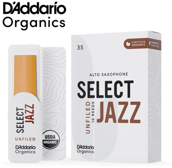 재즈셀렉트 셀렉트재즈 언파일드 알토 색소폰 리드 다다리오, 1개