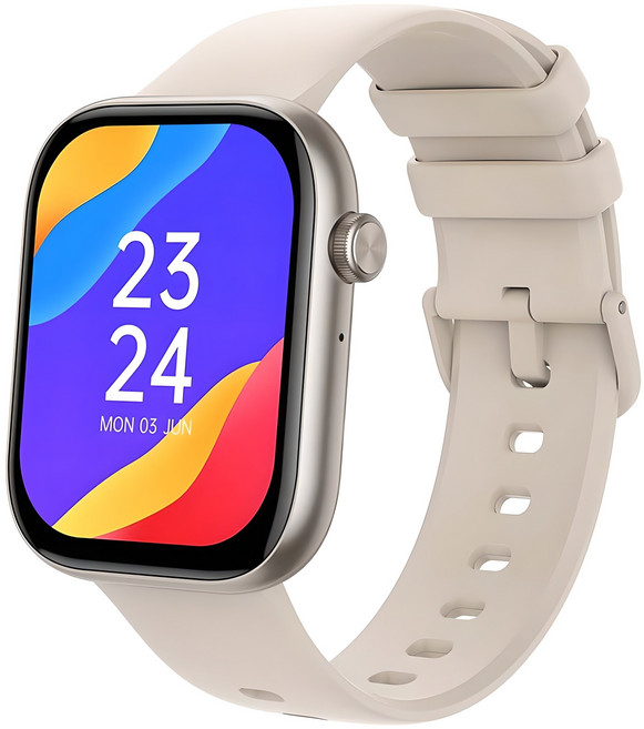 젤센 웨어러블 스마트워치 + 스트랩 세트 에어워치6, 스타라이트, 5.1cm, GPS