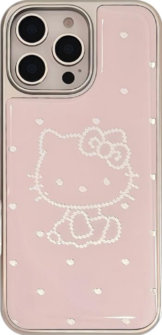 BuyChoo 산리오 헬로키티 패턴 휴대폰 케이스