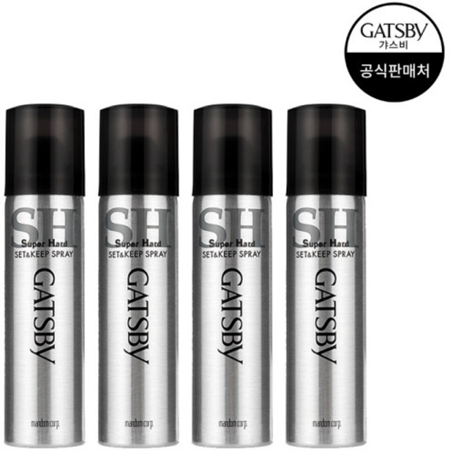 [갸스비] 셋&킵스프레이 슈퍼하드 67ml x4개, 4개