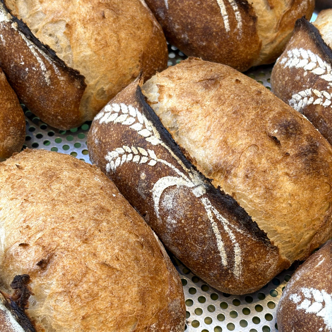 브라운팟 프랑스 친환경 밀가루 팽 드 캉파뉴 깜빠뉴 시골빵 식사빵 비건빵, 1개, 330g