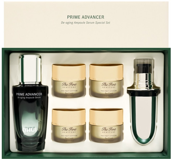 오휘 프라임 어드밴서 디에이징 앰플 세럼 더블 기획 세트, 1세트