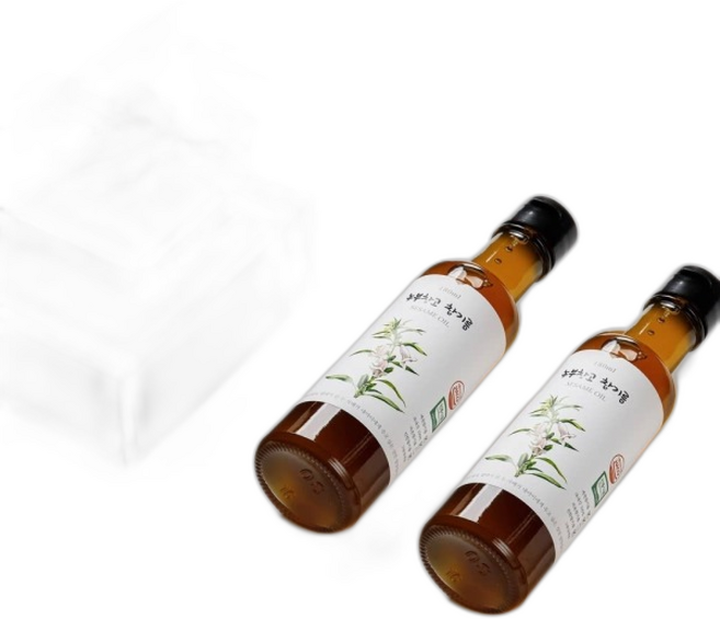 농부창고 저온참기름 저온들기름 선물세트, 1개