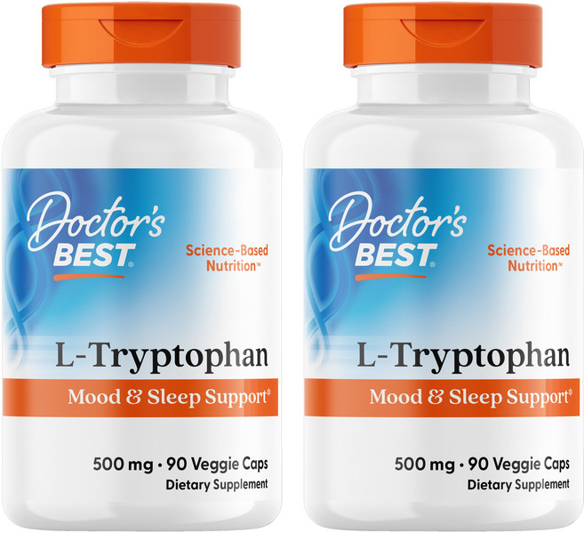닥터스베스트 L-트립토판 500mg 베지 캡, 90정, 2개