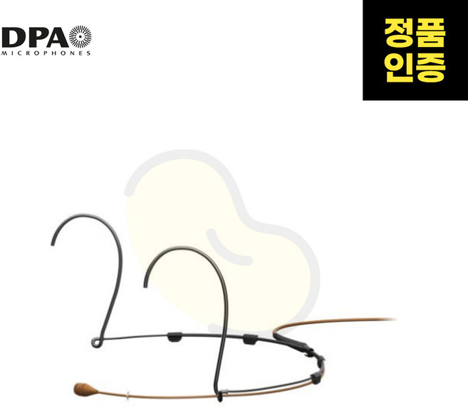 DPA(디피에이) 4066-OP-A-C34-LH 브라운 CORE+ Mini-Jack 무지향성 헤드셋 마이크