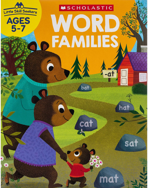 (영문도서) Little Skill Seekers: Word Families Workbook Paperback, Teaching Resources, English, 9781338306392