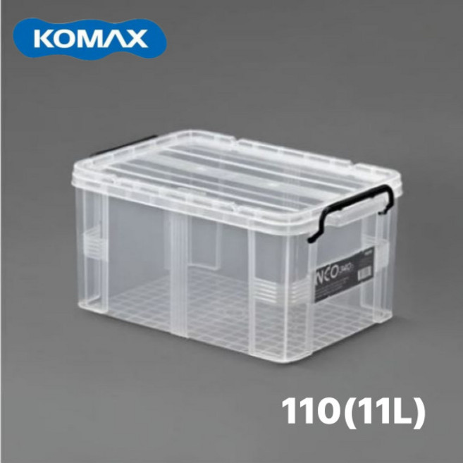코멕스 네오박스 110 11L 수납정리함 리빙박스 수납박스 바구니 정리함 대형 공간, 본상품선택WBA8681, 단품, 1개